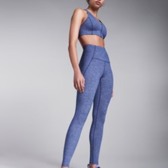 BNWT! LNDR -THE SUNDAY 8/8 Legging Carbon Marl, sz Small - Picture 1 of 10